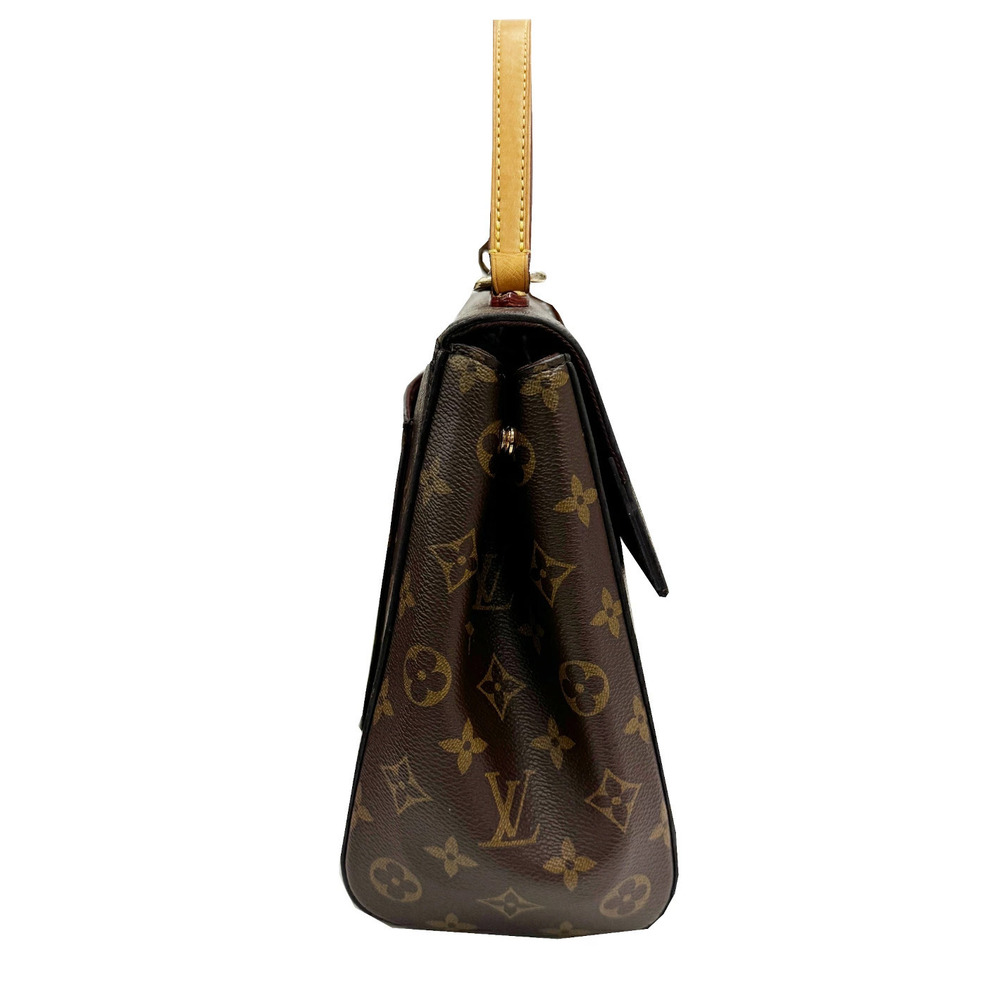 Louis Vuitton Shoulder Brown Cluny Bag Monogram LV
